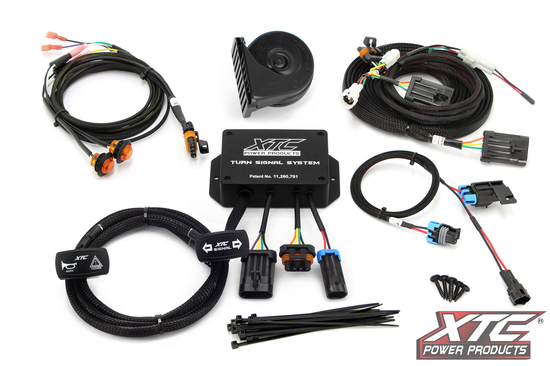 XTC Yamaha Wolverine 2018 Plug and Play Turn Signal System with Horn